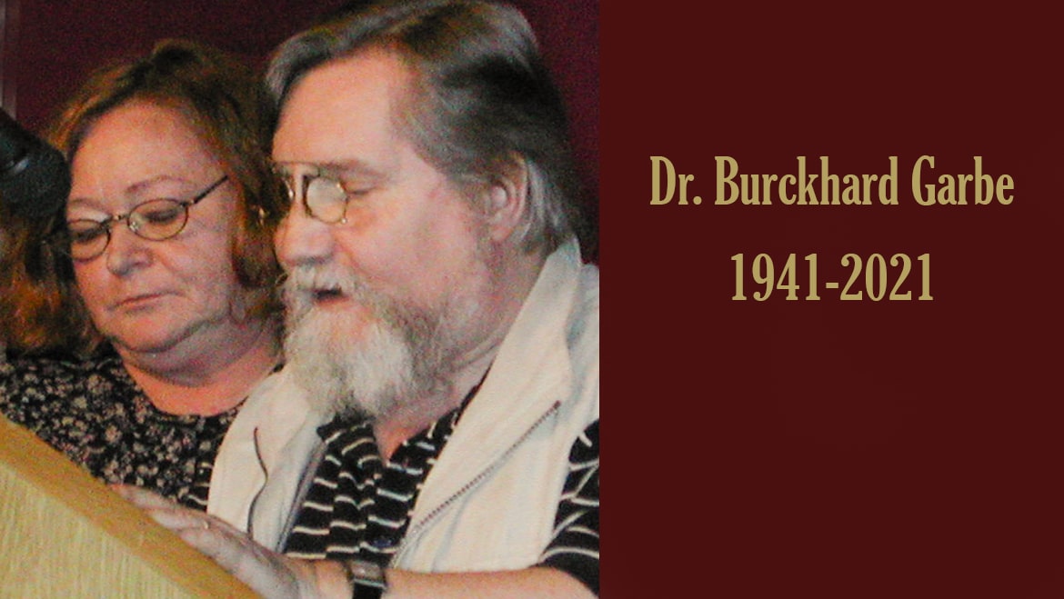 Burckhard Garbe mit seiner Frau Dagmar Garbe